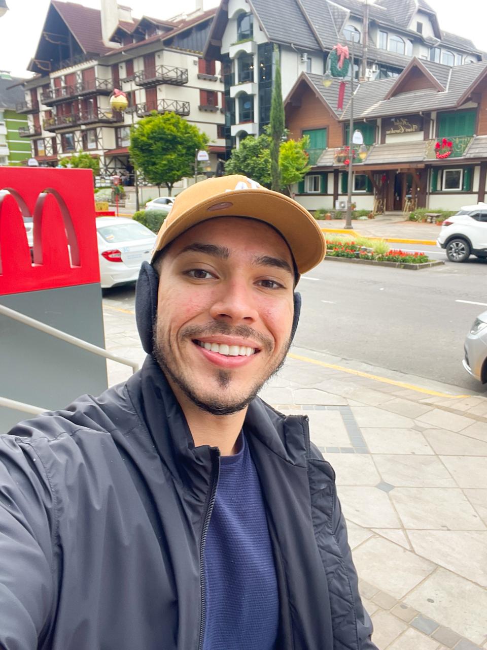 Mateus Revoredo em viagem